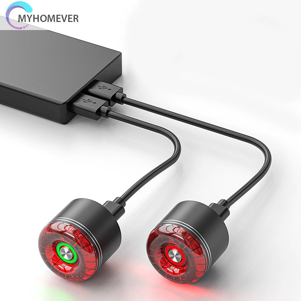 Đèn LED Đuôi Xe Đạp 30LM 350mAh Type-C 6 Chế Độ