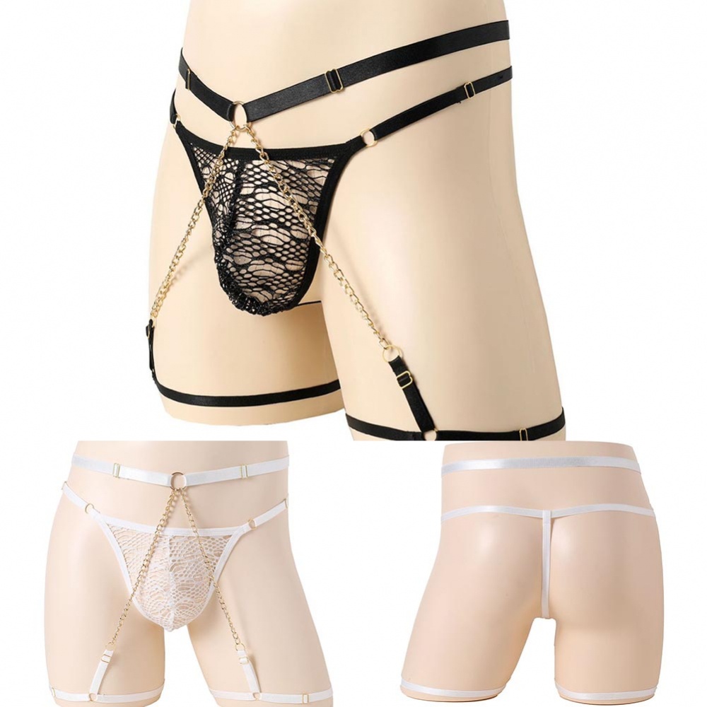 Quần LóT Boxer PhốI Ren KiểU Cổ ĐiểN Cho Nam