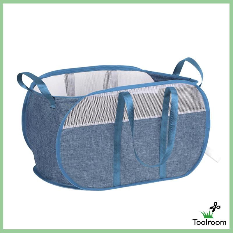 Giỏ Lưới Đựng Đồ Giặt Nhẹ Có Tay Cầm Tiện Dụng