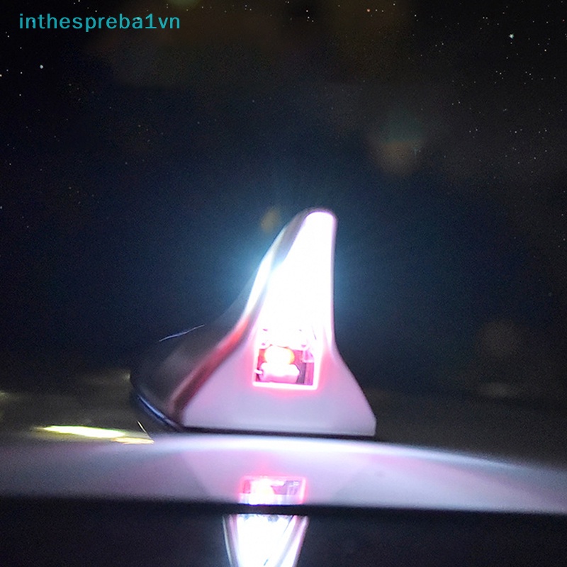 Ăng Ten Vây Cá Mập Có Đèn LED Sử Dụng Năng Lượng Mặt Trời Cho Xe Hơi inthespreba1vn