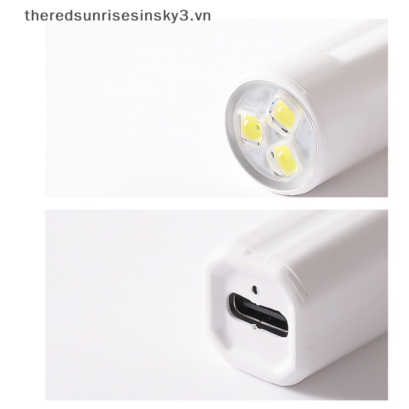 Đèn LED UV Sấy Khô Sơn Móng Tay Siêu Nhanh Sạc USB Thời Trang