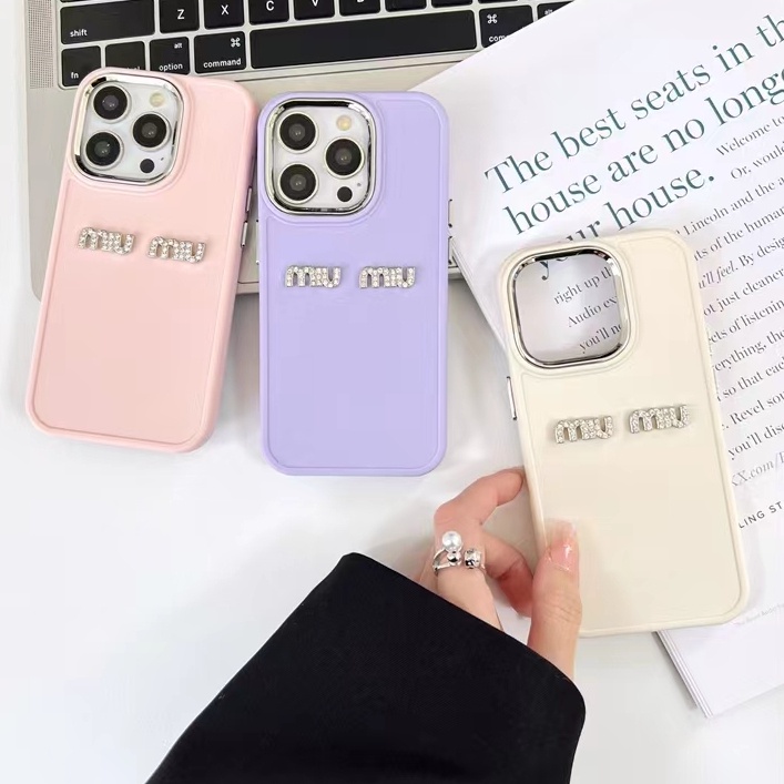 Ốp Điện Thoại tpu Mềm Hình MIUMIU 3D Cho Iphone 15 Pro max 14 pro max 14 plus 13 pro max 12 pro max 11 pro max 15 Pro XSMAX XR X