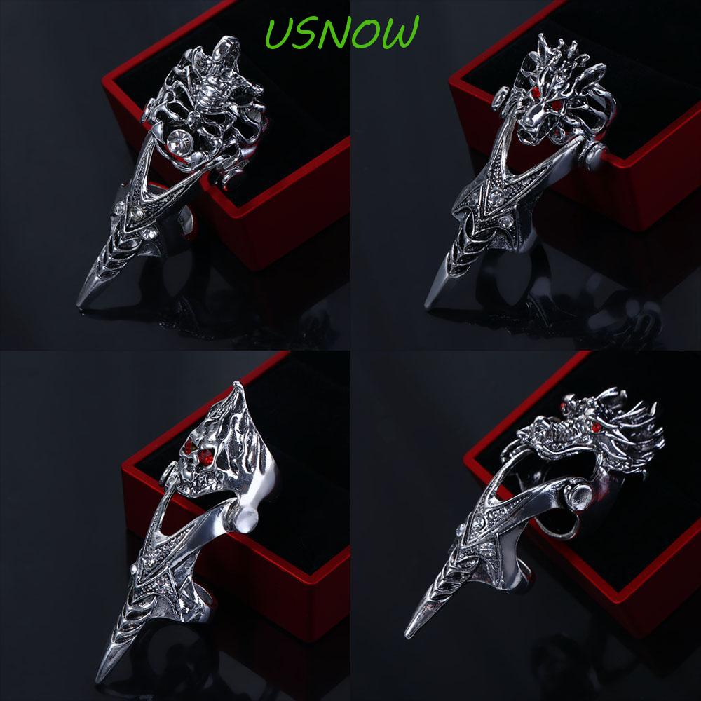 USNOW Nhẫn Nam Hình Đầu Lâu Cá Tính