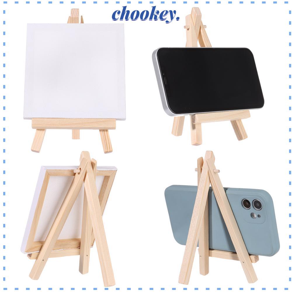 CHOOKEY Tranh Vải Bạt Mini Tự Làm Thủ Công Gắn Giá Đỡ Lưng