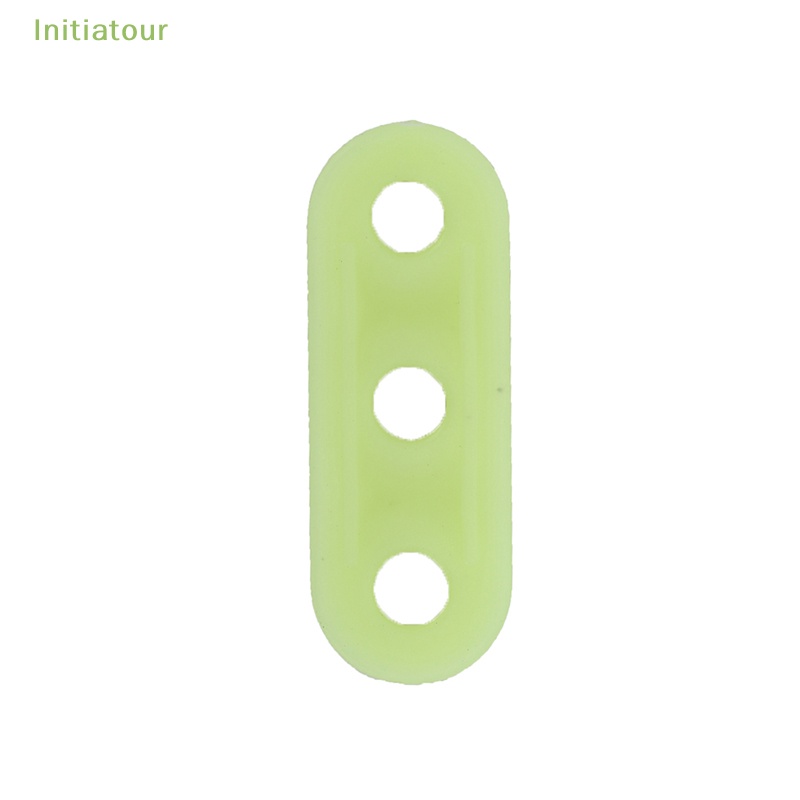 Bộ 10 Khóa Dây Thừng Cắm Trại Màu Xanh Lá Dạ Quang