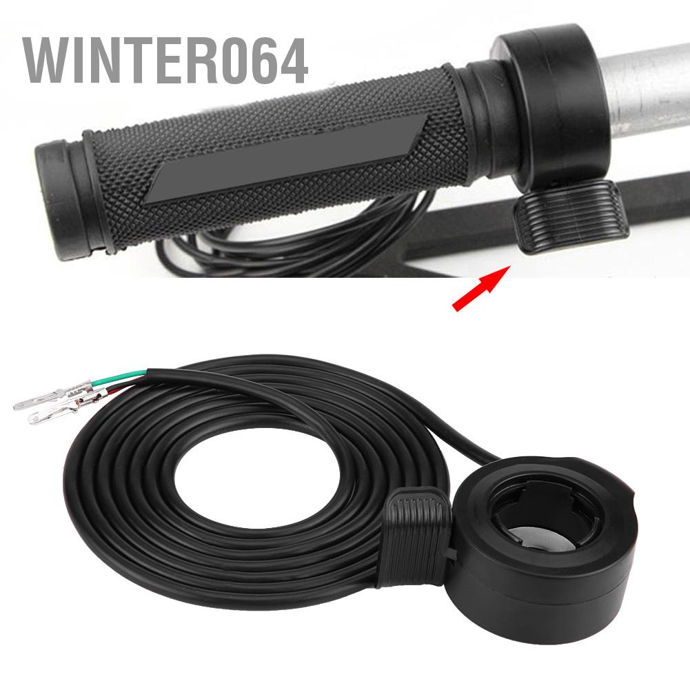 Winter064 Bộ điều khiển tốc độ bướm ga đa năng 22mm 7/8 inch dành cho xe đạp điện Xe tay