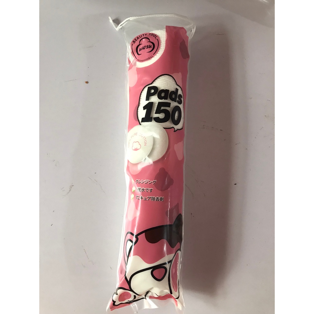 Bông tẩy trang tròn Cotton pads 150 miếng P0540