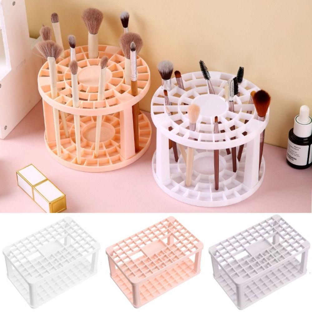 ANEMONE Giá Đỡ Cọ Trang Điểm Bằng Nhựa Nhiều Lỗ Tiện Dụng