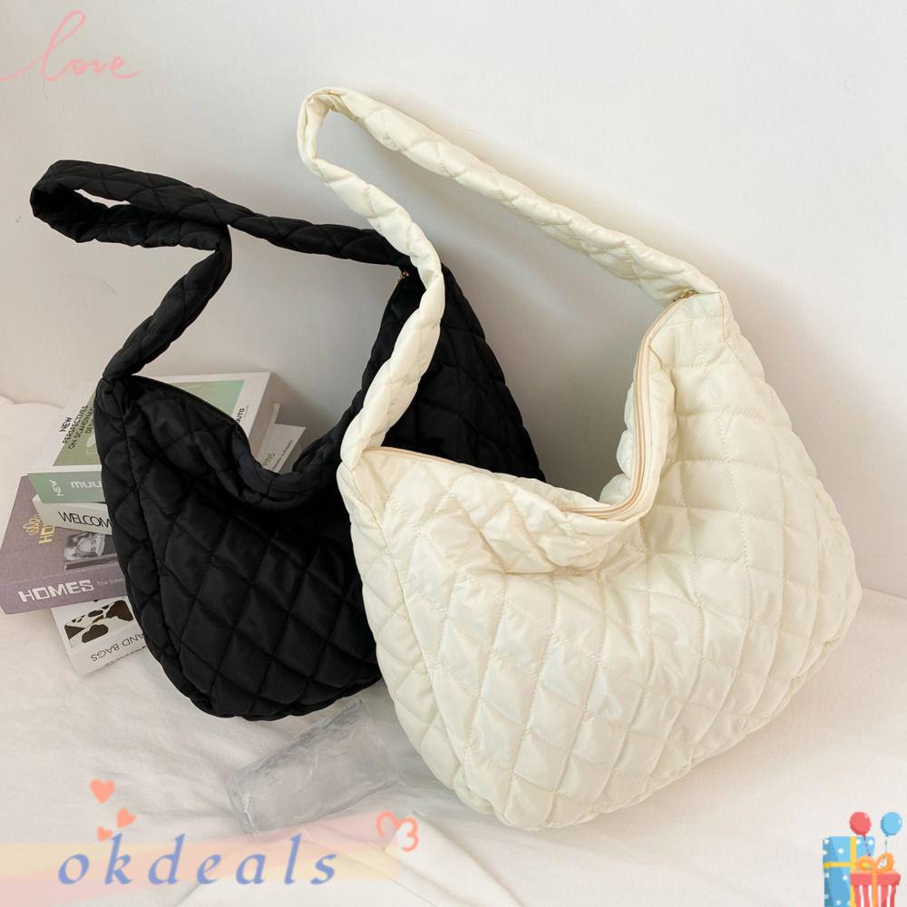 OKDEALS Túi Đeo Vai Cỡ Lớn Thời Trang Mùa Đông Ấm Áp