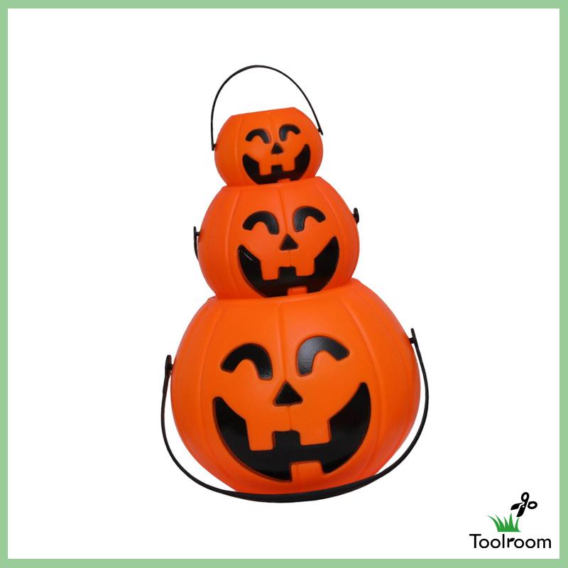 Xô Đựng Kẹo Có Tay Cầm Trang Trí Halloween