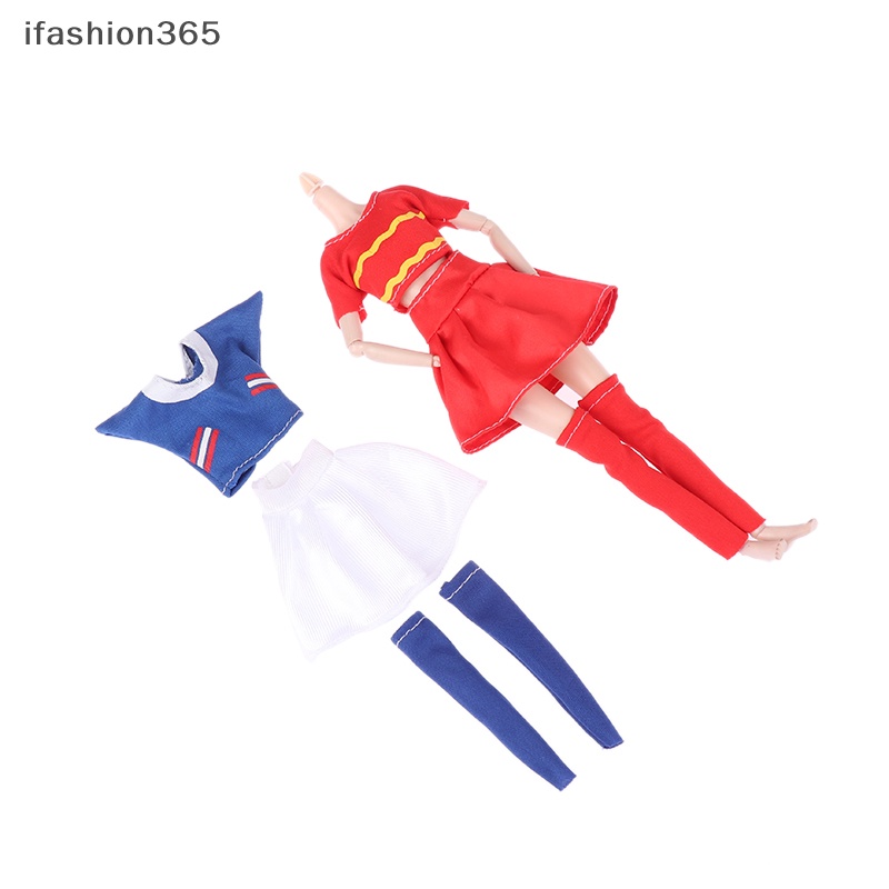 1 Bộ Đồ Thể Thao Ngắn Tay Thời Trang Cho Búp Bê ifashion365