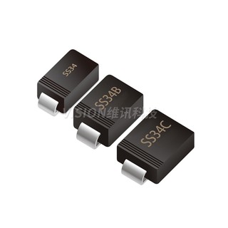 Bộ đi ốt ss34 1n5822 sma smb smc do214ac 3a 40v sk34 chất lượng cao