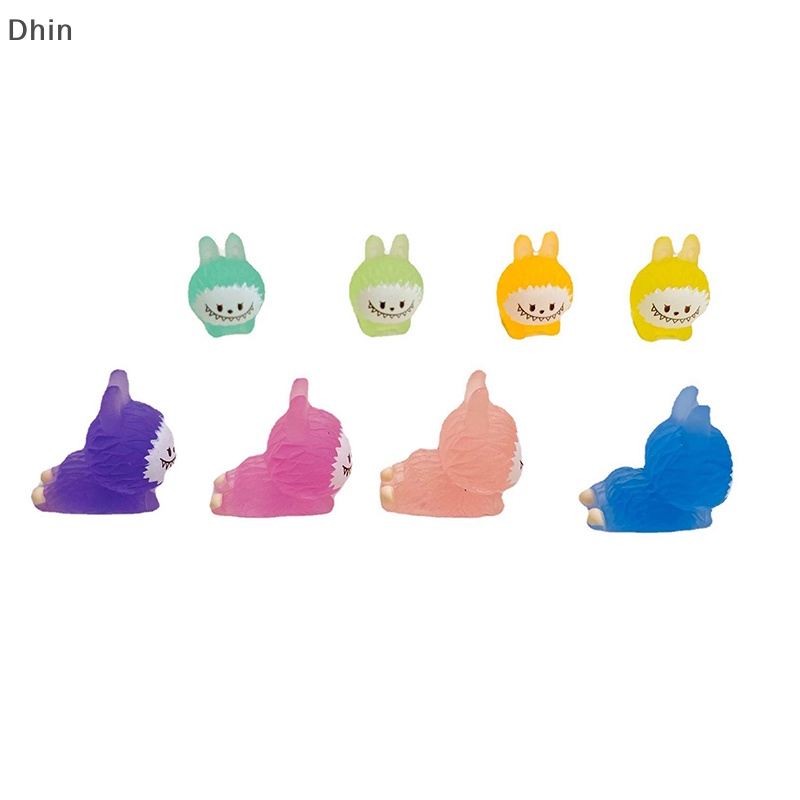 1 Sản Phẩm Trang Trí Hình Hoạt Hình Ba Chiều Bằng Nhựa Resin Màu Kẹo Phát Sáng Dễ Thương