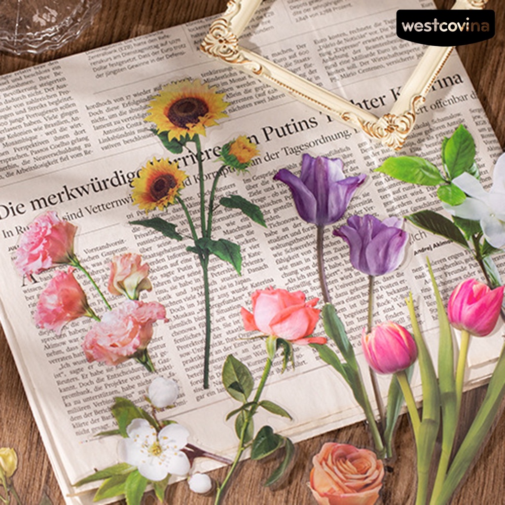 [WSTN] [WSTN]✎Bộ 20 Miếng Dán Chống Thấm Nước Tự Dính Trang Trí Sổ Tay