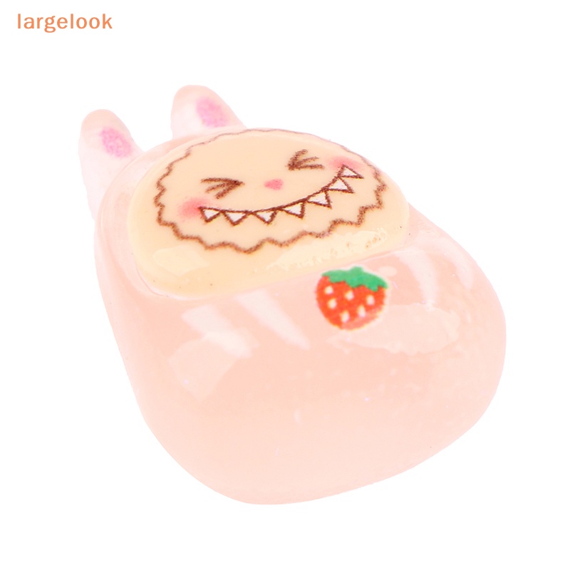 Set 5 Mặt Dây Chuyền Hình Búp Bê Dharma Bằng Nhựa Phát Quang Dễ Thương DIY