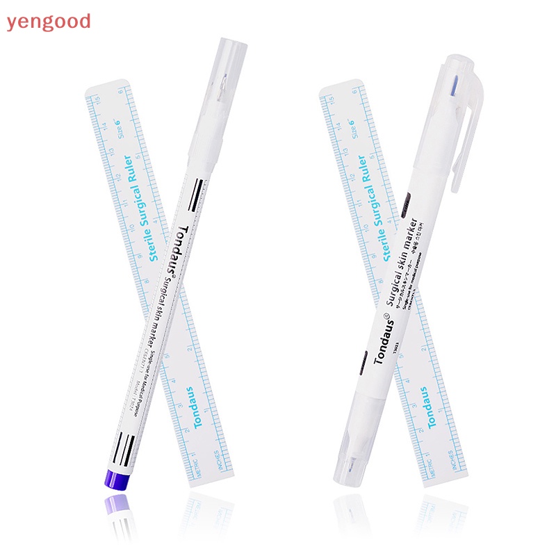 (YGD) Bút Đánh Dấu Hình Xăm Lông Mày / Môi Màu Trắng Chống Thấm Nước Hàn Quốc