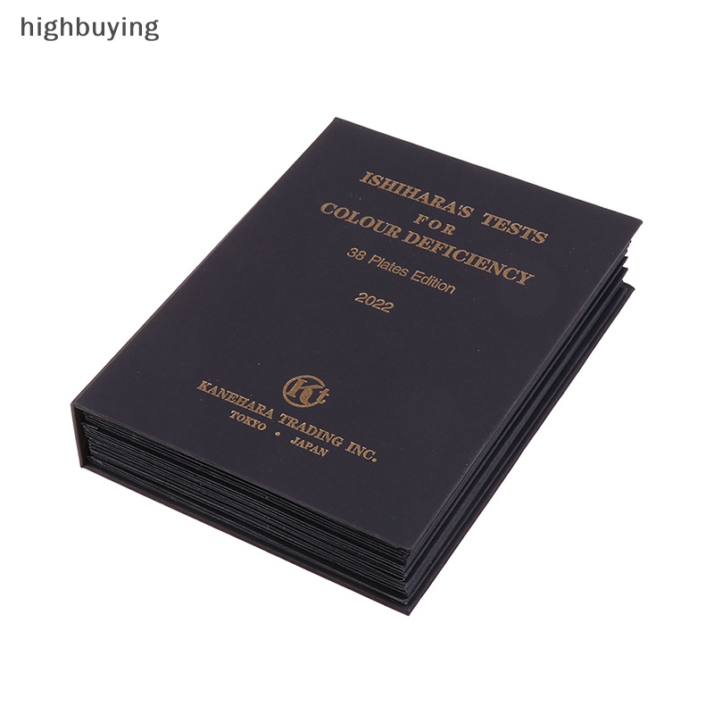 Sách Kiểm Tra Chất Lượng Cao Ishihara 38 Trang Độc Đáo Mới