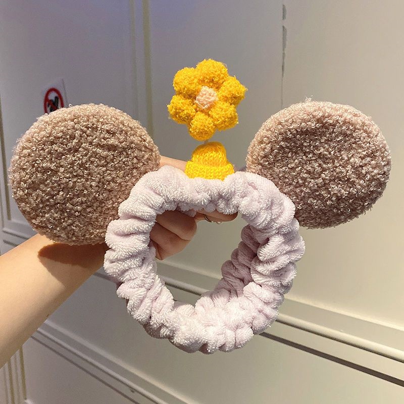 Băng Đô Cài Tóc Chống Trượt In Họa Tiết Hoạt Hình Phong Cách Hàn Quốc Dễ Thương Thời Trang Cho Học Sinh