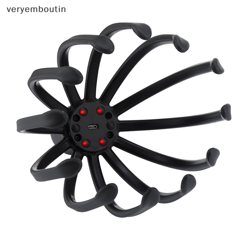 Dụng Cụ Mát Xa Da Đầu Hình Bạch Tuộc Bằng Điện