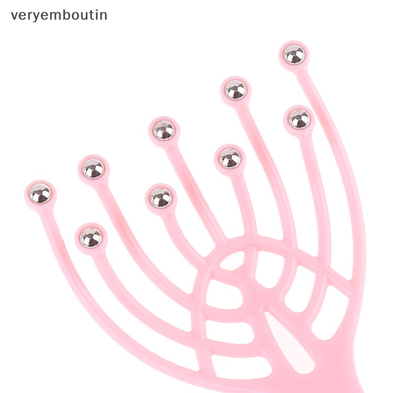 Dụng Cụ Mát Xa Da Đầu Hình Bạch Tuộc Giúp Giảm Căng Thẳng Hiệu Quả