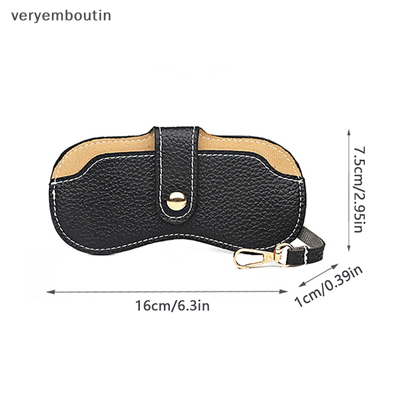 Túi Da Pu Đựng Mắt Kính Nhiều Màu Thời Trang Sáng Tạo Cho Nữ