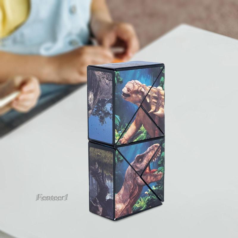 Đồ Chơi Khối Lập Phương Biến Hình 3D Mượt Mà Giáo Dục Cho Bé