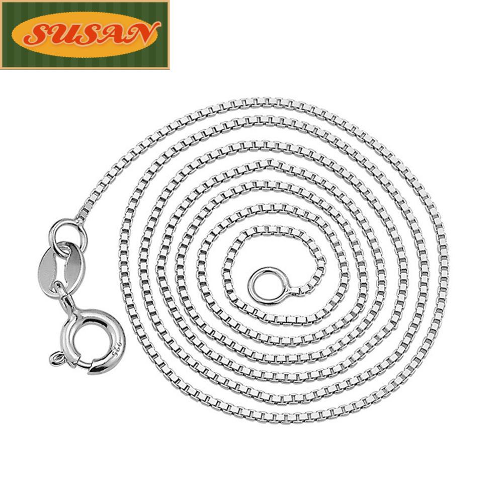 SUSANS Vòng cổ Mạ Bạc 925 Mặt Phi Hành Gia Đính Đá Pha Lê