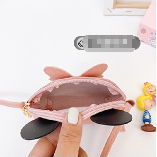 Disney Túi Đeo Chéo Hình Chuột mickey minnie Dễ Thương Cho Bé