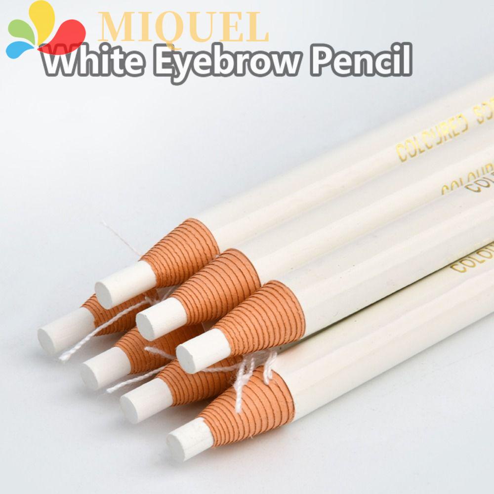 Bút Kẻ Lông Mày Màu Trắng Ngòi Cứng Chống Thấm Nước Trang Điểm Cho Nữ