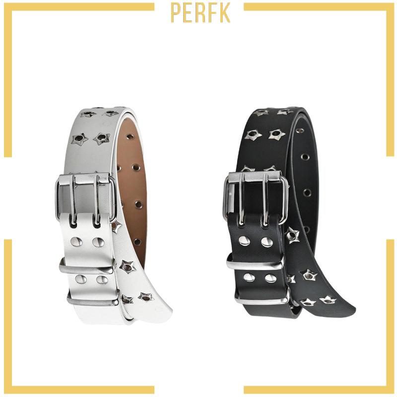Thắt Lưng Bằng Da PU Có Khóa Hình Ngôi Sao Dành Cho Nữ Mặc Váy Quần