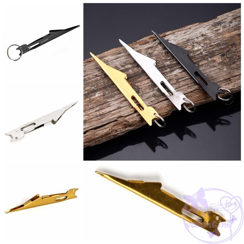 AVALENTINE Dụng Cụ Thắt Nút Dây Câu Cá Nhanh Gọn Nhẹ Màu Đen