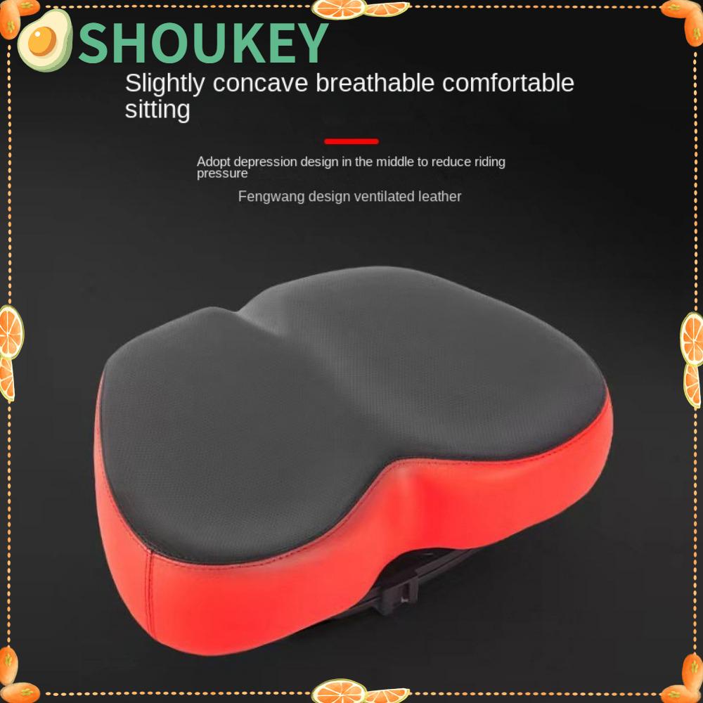 SHOUKEY Yên Xe Đạp Bằng Silicone Không Mũi Chất Lượng Cao