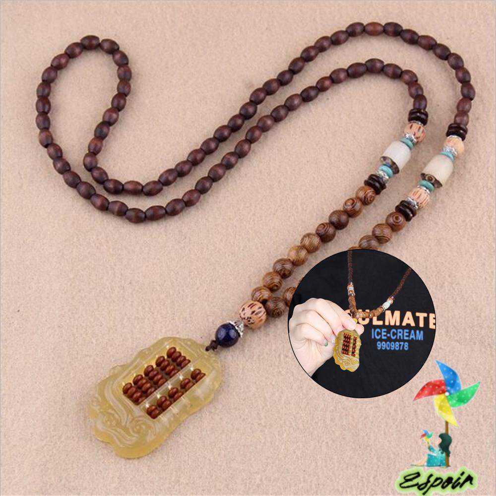 ESPO Vòng cổ Phong Cách Phật Giáo Nepal Thời Trang Cho Nam Và Nữ