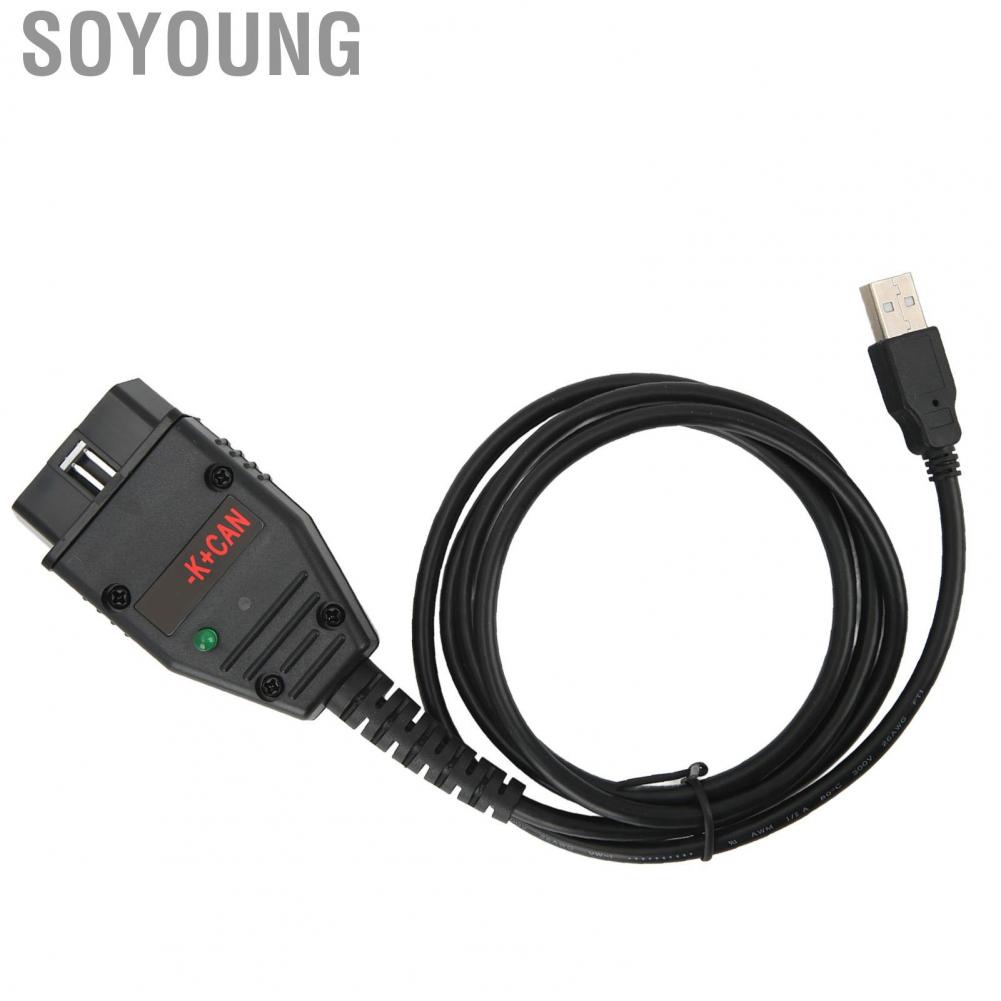 Soyoung K CAN Commander Diagnostic Cable  1.4 Version Multifunction OBD2 High Accuracy Durable ABS for Car