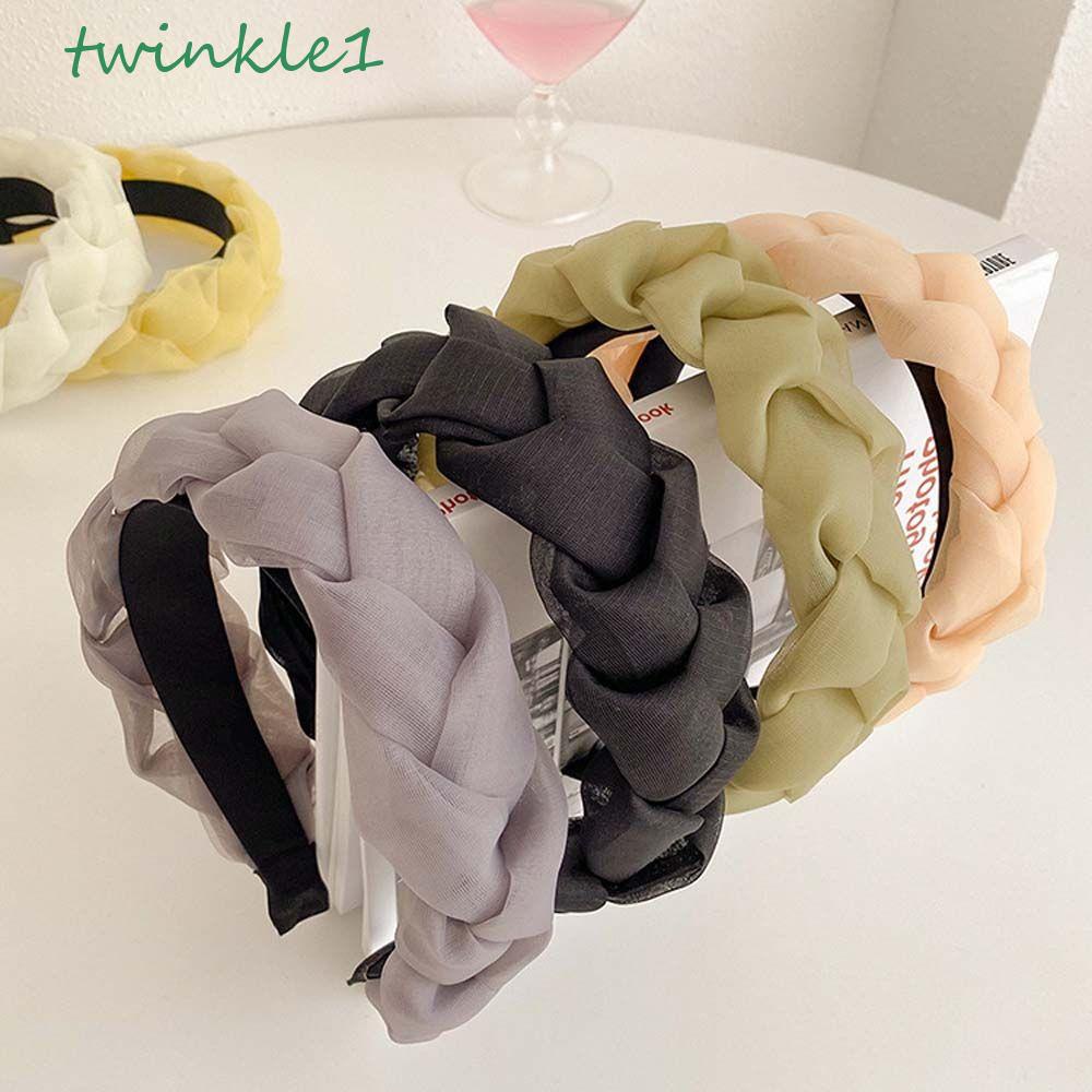 TWINKLE Băng Đô Rửa Mặt Dạng Lưới Thời Trang Dành Cho Nữ