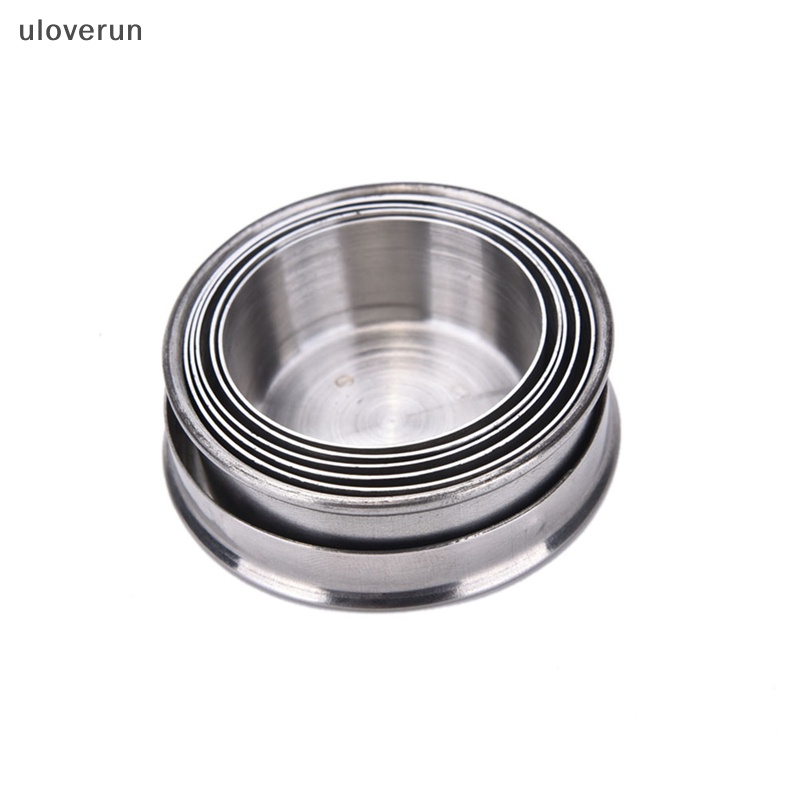 Cốc Uống Nước Mini Bằng Thép Không Gỉ Có Thể Gấp Gọn Tiện Lợi Khi Đi Du Lịch