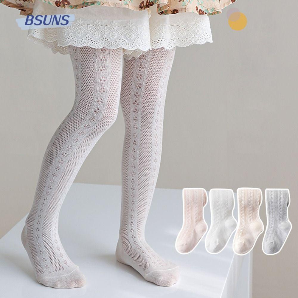 BSUNS Quần Tất Lưới Mềm Mại Xinh Xắn Cho Bé Sơ Sinh