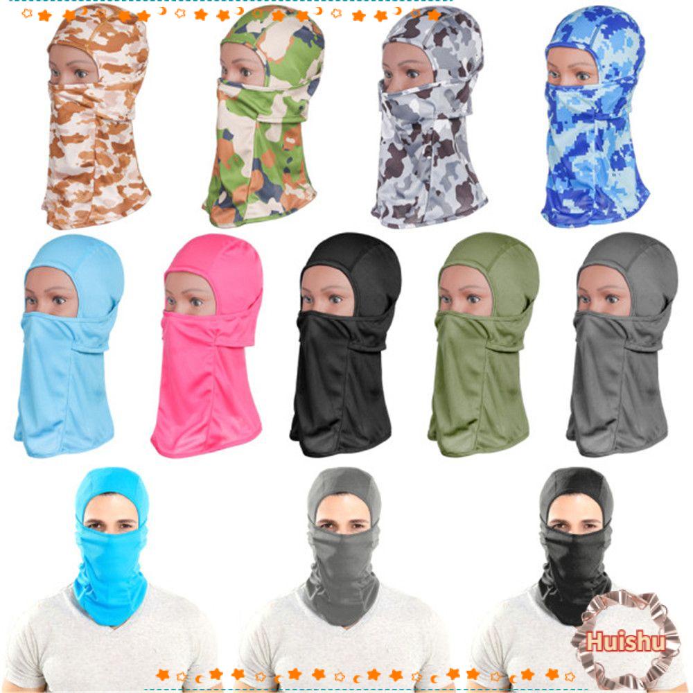 HS Mũ Trùm Đầu Kèm Mặt Nạ Che Phủ Toàn Diện Thoáng Khí Giữ Ấm Mù