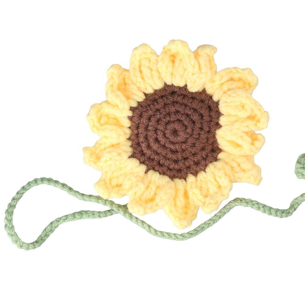 CHOOKEY Set 2 Kẹp Sách Hình Hoa Hướng Dương Dệt Kim Độc Đáo