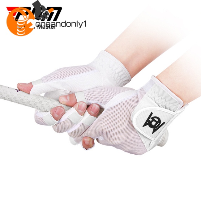 1 Đôi Găng Tay Đánh Golf Pgm Hở Ngón Chống Trượt Thoáng Khí Thoải Mái
