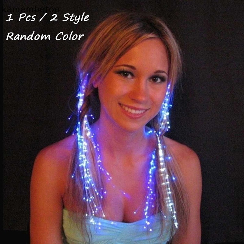 Kẹp Tóc Sợi Lụa Có Đèn LED Phát Sáng