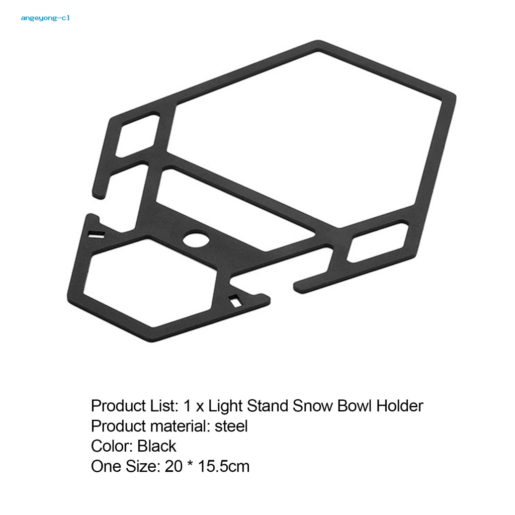 Giá Đỡ Bát Đĩa Bằng Thép Chịu Lực Cao Chống Rỉ Sét Dễ Lau Chùi Cho Cắm Trại