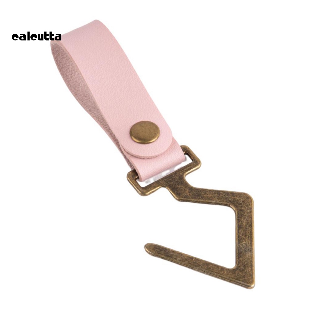 Móc Khóa Dây Da Giả Hình Chữ S Chịu Lực Cao Tháo Gỡ Nhanh Chống Mất Cho Hoạt Động Cắm Trại Ngoài Trời