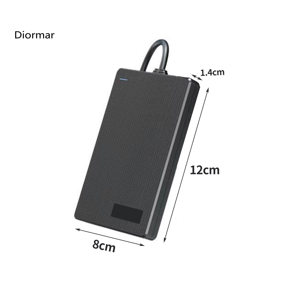 Hộp Đựng Ổ Cứng SSD 25 Inch Chống Sốc Tốc Độ Cao Kèm Cáp Tích Hợp SATA Sang Usb 30