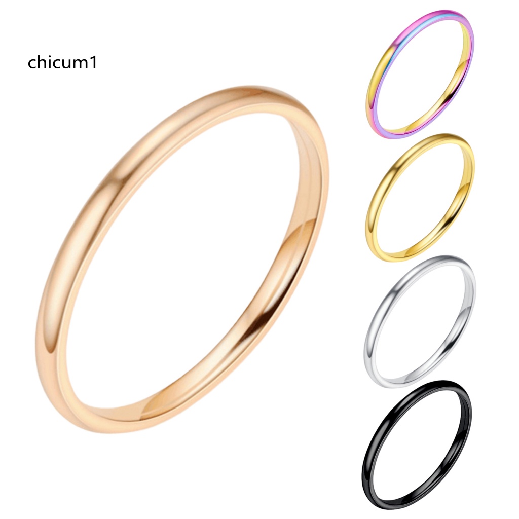 Nhẫn Xếp Chồng Lên Nhau Thiết Kế Đơn Giản Thanh Lịch