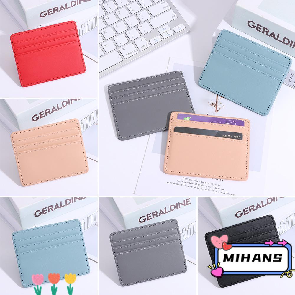 MIH Ví Da Đựng Tiền, Thẻ ID, Đồng Xu Du Lịch