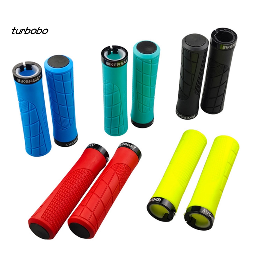 1 Cặp Vỏ Bọc Tay Lái Xe Đạp Bằng Hợp Kim Nhôm Mềm Mại Chống Trượt Chống Sốc