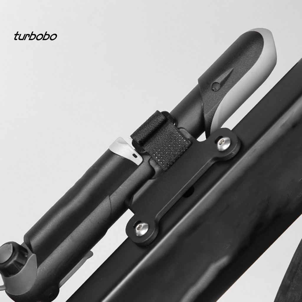 1 Bộ Giá Đỡ Bơm Xe Đạp Kèm Ốc Vít Cố Định Mini Chống Trượt Bằng Nylon