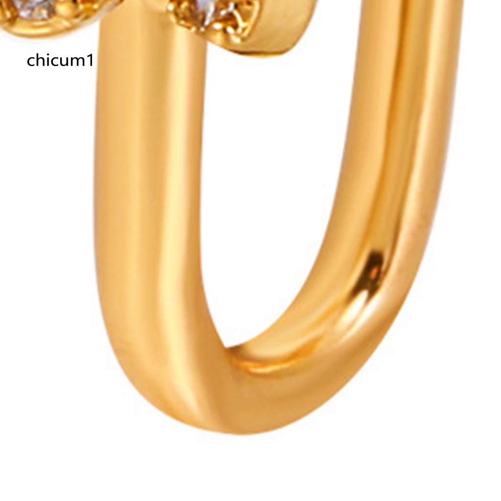 1 Khuyên Mũi Đính Đá Không Cần Xỏ Lỗ Thời Trang Cá Tính