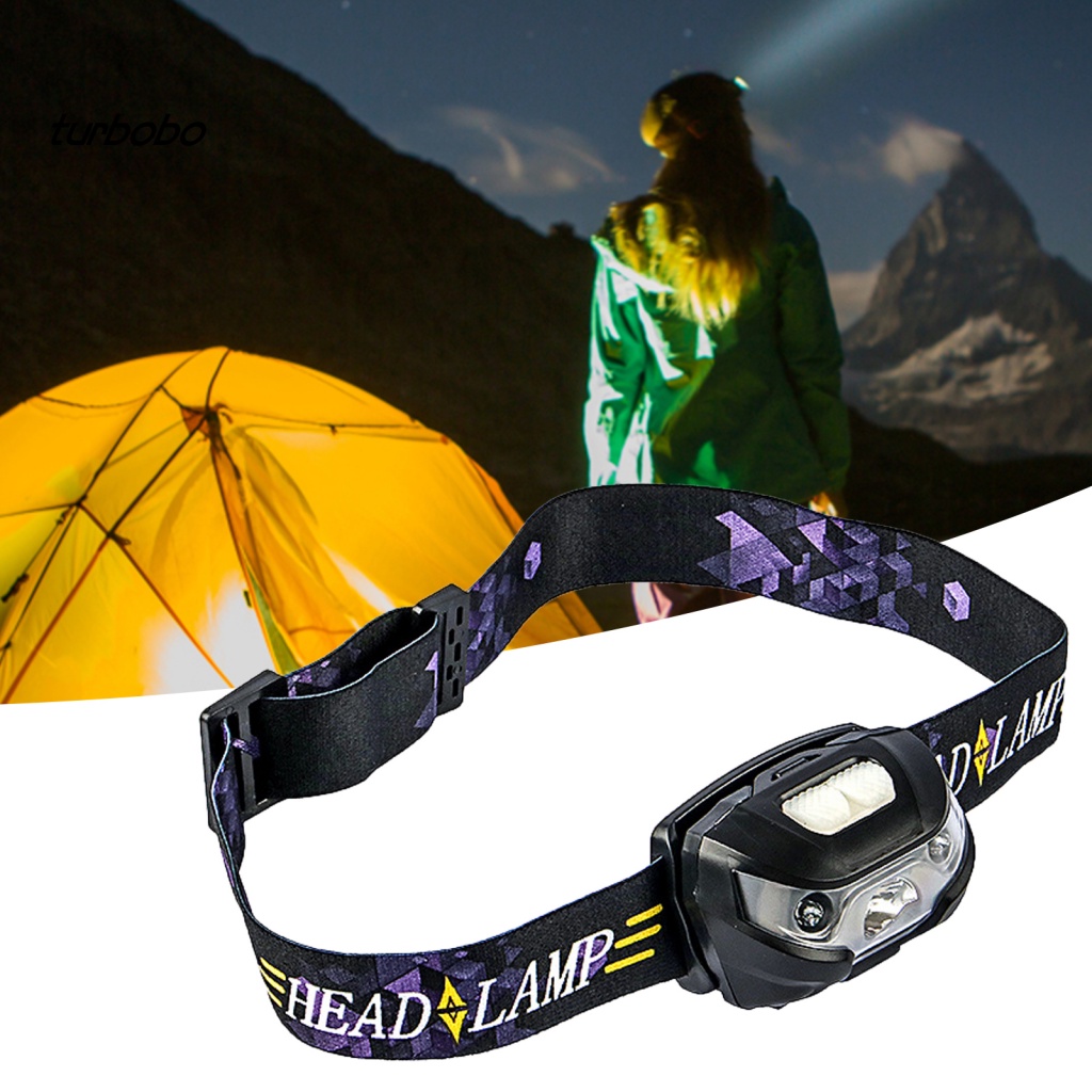 Đèn Pha Cảm Biến Turboro Chống Nước 1500mAh Chuyên Dụng Cho Chạy Bộ Ban Đêm